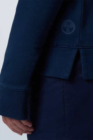 Sweater met capuchon - Marineblauw