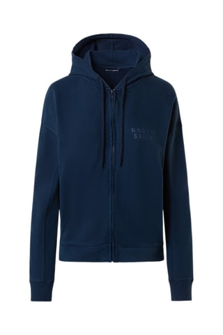 Sweater met capuchon - Marineblauw