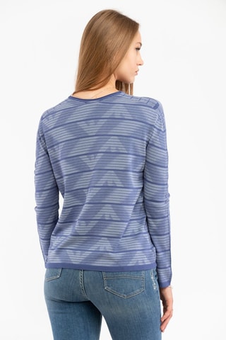 Trui - Blauwpaars - Emporio Armani