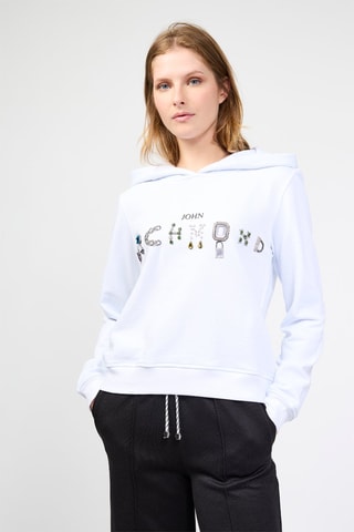 Sweater met Capuchon Kanao - Wit