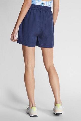 Short en lin Bleu nuit