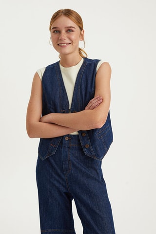 Gilet sans manches - Bleu marine
