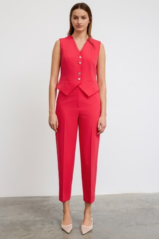 Gilet sans manches - Rouge