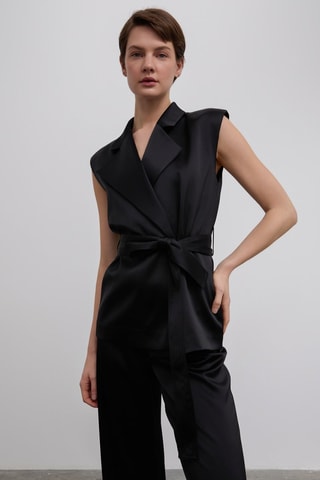 Gilet de costume - Noir