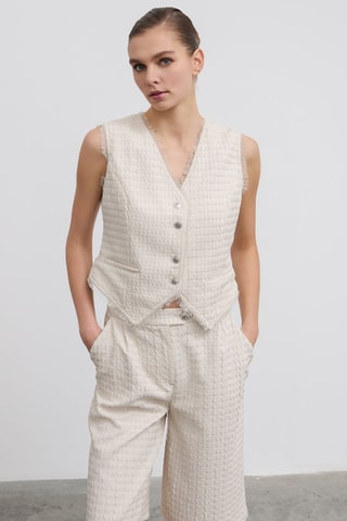 Gilet sans manches - Beige