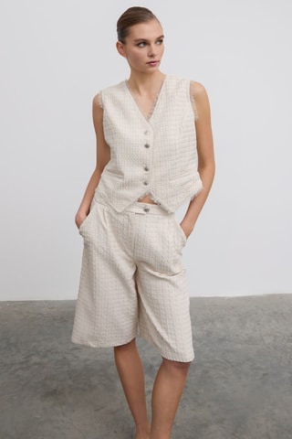 Gilet sans manches - Beige