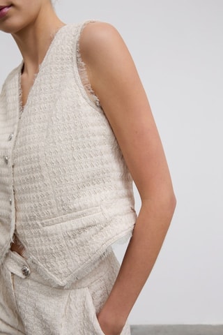 Gilet sans manches - Beige