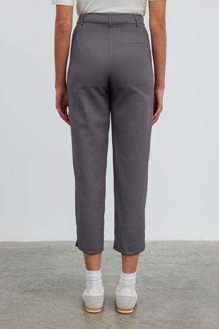 Pantalon carotte - Gris