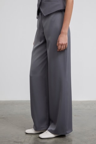 Pantalon taille haute - Anthracite