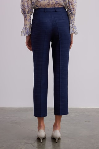 Pantalon carotte - Bleu