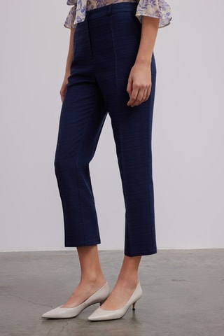 Pantalon carotte - Bleu