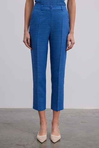 Pantalon carotte - Bleu