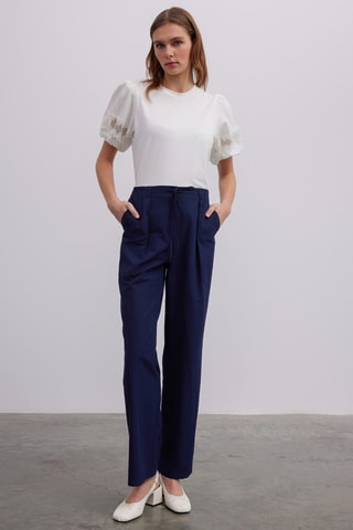 Pantalon - Bleu