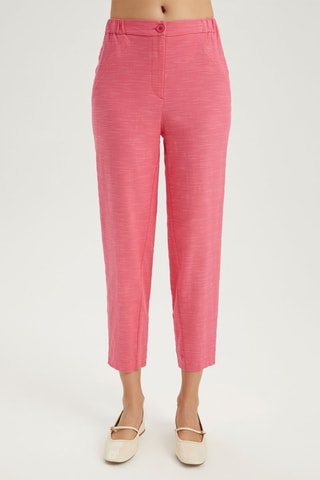 Pantalon carotte - Rose
