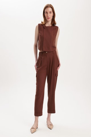 Pantalon - Marron