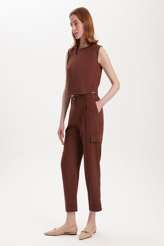 Pantalon - Marron