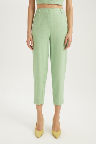 Pantalon carotte - Vert clair