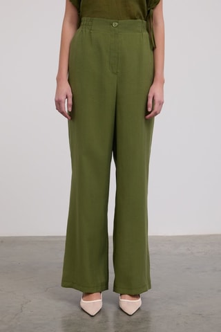 Pantalon droit - Kaki