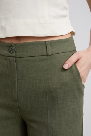 Pantalon droit - Vert foncé