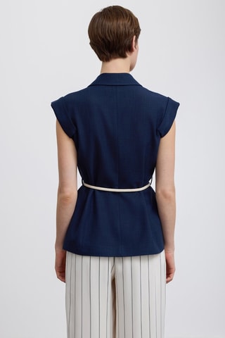 Gilet sans manches - Bleu marine