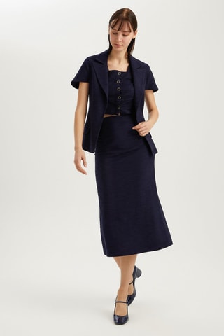 Veste - 
Bleu marine