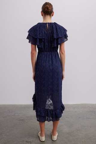 Robe longue - Bleu