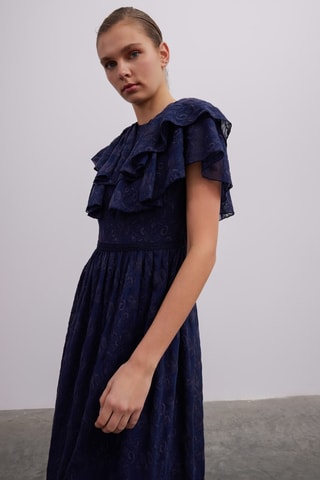 Robe longue - Bleu