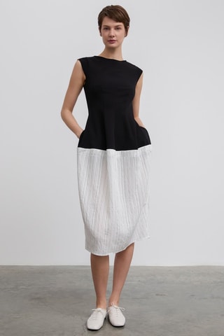 Robe midi - Noir