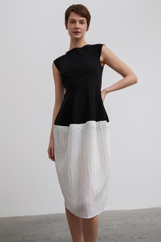 Robe midi - Noir