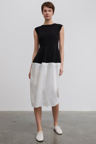Robe midi - Noir