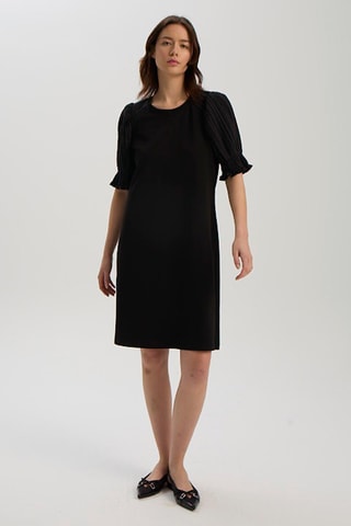 Robe midi - 
Noir