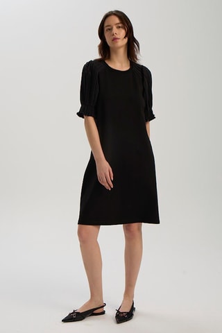 Robe midi - 
Noir