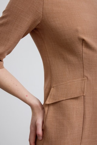 Robe midi - Camel