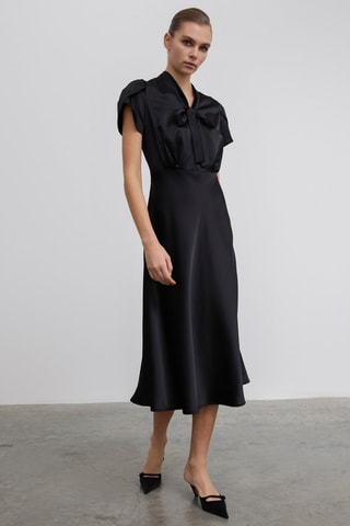 Robe midi - Noir
