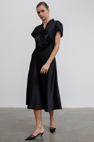Robe midi - Noir