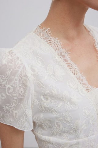 Robe midi - Écru