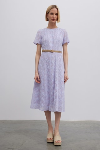 Robe midi - Lilas