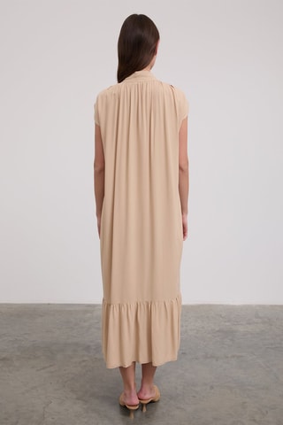 Robe longue - Beige
