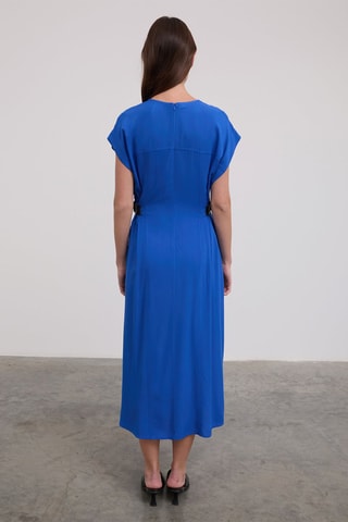 Robe portefeuille - Bleu