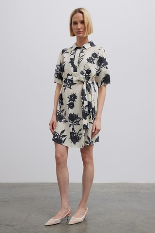 Robe droite - Blanc