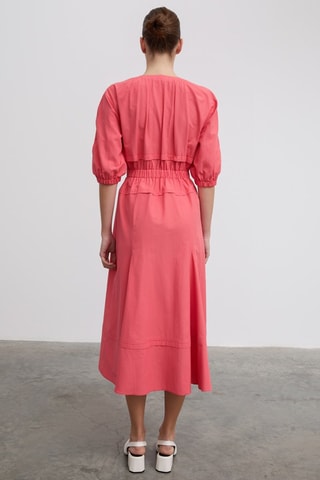 Robe midi - Rose