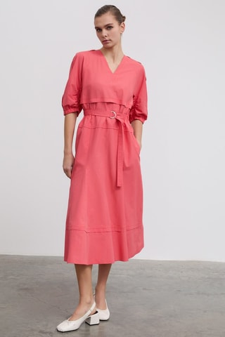 Robe midi - Rose