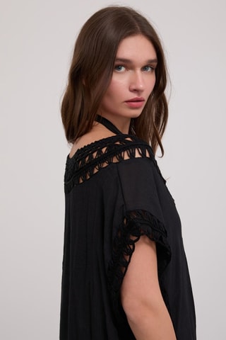 Robe droite - Noir