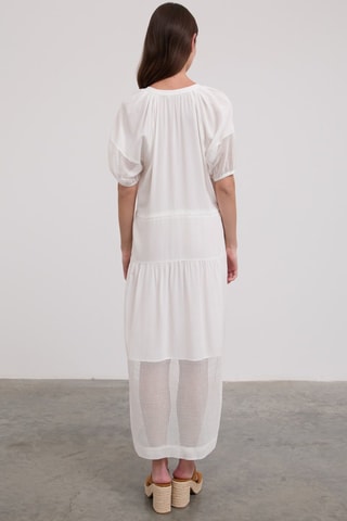 Robe droite - Blanc