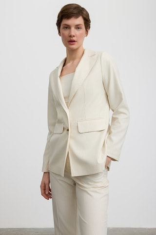 Veste de costume - Ecru