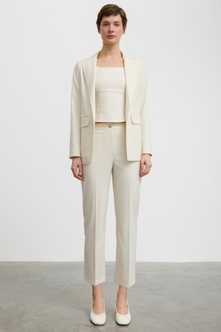Veste de costume - Ecru