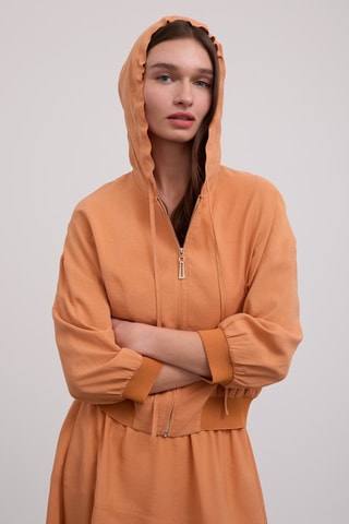 Sweat à capuche - Orange