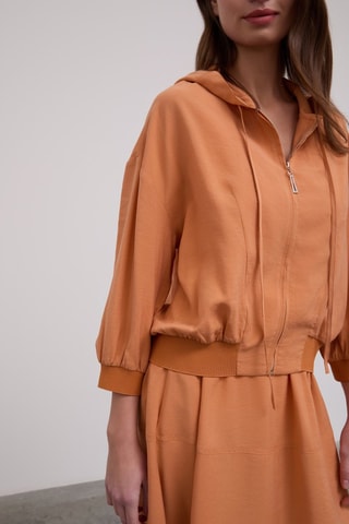 Sweat à capuche - Orange