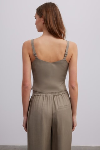 Top - Vert olive