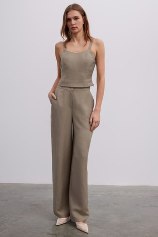 Top - Vert olive